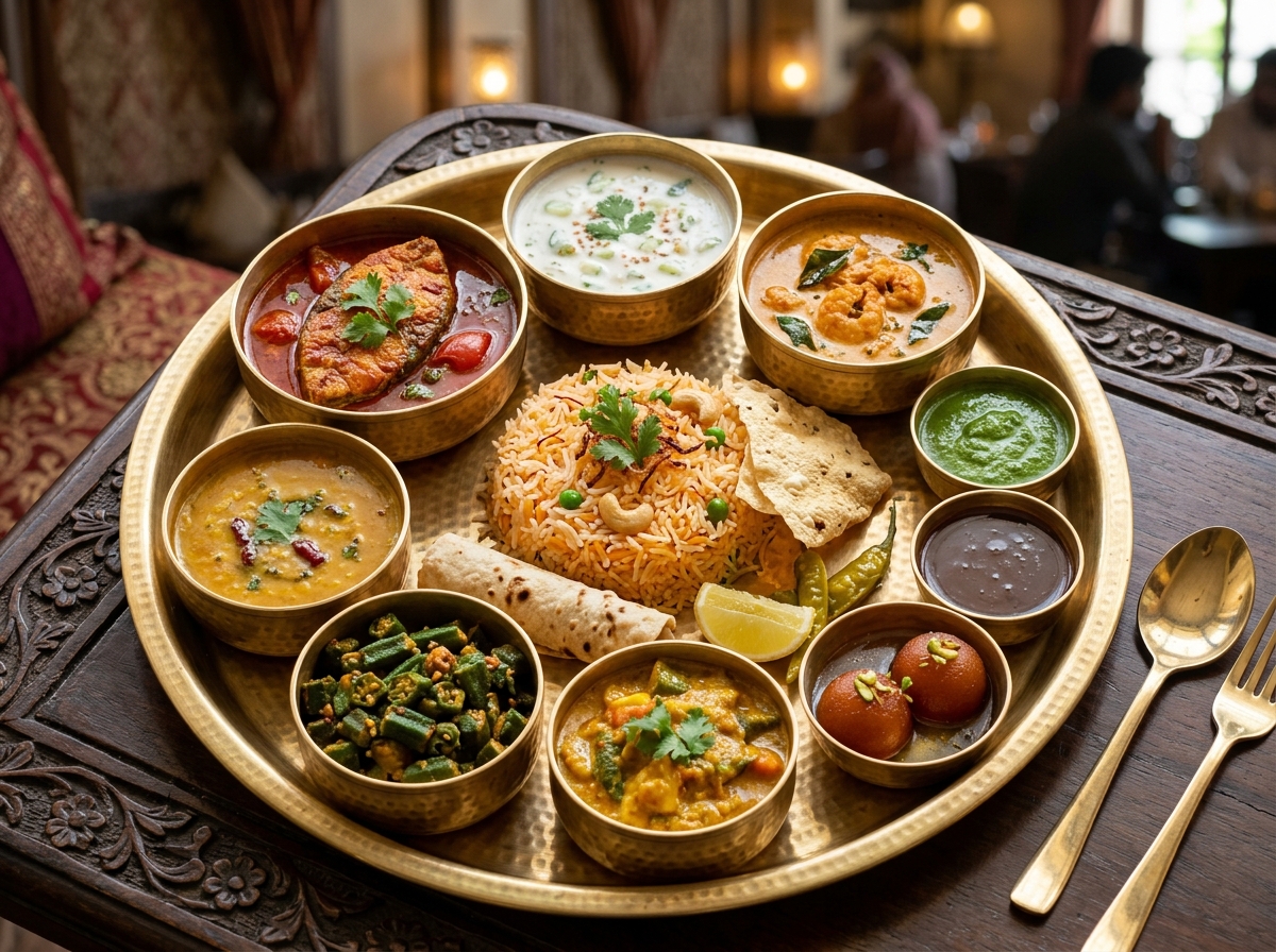 Regional Indian specialties showcasing diverse culinary traditions